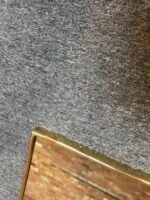 Vintage Italian Brass Arched Scalloped Wall Mirror after Gio Ponti - Image 18