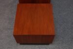 Pair of Midcentury Walnut Plinth Base Side Tables Attributed to Adrian Pearsall - Image 10