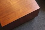 Pair of Midcentury Walnut Plinth Base Side Tables Attributed to Adrian Pearsall - Image 17