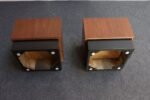 Pair of Midcentury Walnut Plinth Base Side Tables Attributed to Adrian Pearsall - Image 13