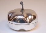 Vintage Italian Modernist Silver-Plated "Squash" Lidded Serving / Candy Dish - Image 4