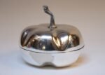 Vintage Italian Modernist Silver-Plated "Squash" Lidded Serving / Candy Dish - Image 3