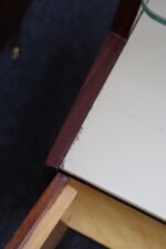 Pair of Vintage Italian Rosewood and Brass Two-Tier Nightstands / Bedside Tables - Image 21