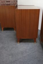 Set of Three Italian Modernist Mahogany Cabinets / Chests by Longato Arredamenti - Image 16