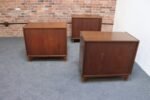 Set of Three Italian Modernist Mahogany Cabinets / Chests by Longato Arredamenti - Image 6