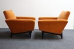 Pair of Italian Modernist Sculptural Lounge Chairs by Pizzetti - Image 13