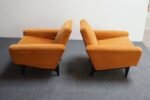 Pair of Italian Modernist Sculptural Lounge Chairs by Pizzetti - Image 14