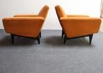 Pair of Italian Modernist Sculptural Lounge Chairs by Pizzetti - Image 15