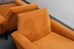 Pair of Italian Modernist Sculptural Lounge Chairs by Pizzetti - Image 29