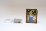 Vintage Polish Folk Art Hand-Painted Wooden Playing Card Holder by Irena Makowey - Image 3