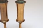 Pair of Vintage Arts and Crafts Style Copper Goblets / Bud Vases - Image 14