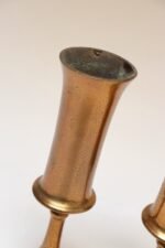 Pair of Vintage Arts and Crafts Style Copper Goblets / Bud Vases - Image 19