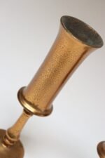 Pair of Vintage Arts and Crafts Style Copper Goblets / Bud Vases - Image 13