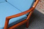 Danish Modern Four Seat Teak "Senator" Sofa by Ole Wanscher for France and Son - Image 25