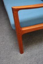 Danish Modern Four Seat Teak "Senator" Sofa by Ole Wanscher for France and Son - Image 40