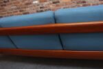 Danish Modern Four Seat Teak "Senator" Sofa by Ole Wanscher for France and Son - Image 36