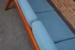 Danish Modern Four Seat Teak "Senator" Sofa by Ole Wanscher for France and Son - Image 39