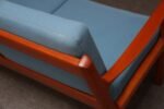 Danish Modern Four Seat Teak "Senator" Sofa by Ole Wanscher for France and Son - Image 34