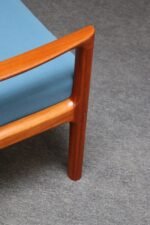 Danish Modern Four Seat Teak "Senator" Sofa by Ole Wanscher for France and Son - Image 31