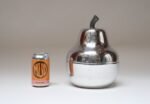 Italian Modernist Polished Aluminum "Pear" Ice Bucket - Image 10