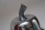 Italian Modernist Polished Aluminum "Pear" Ice Bucket - Image 18