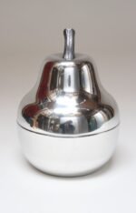 Italian Modernist Polished Aluminum "Pear" Ice Bucket - Image 2