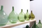 Vintage Italian Emerald Green Blown Glass Teardrop-Form Demijohn Carboy - Image 14