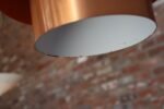 Set of Three Danish Tunika Copper Pendant Lamps by Jo Hammerborg for Fog & Mørup - Image 21