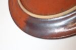 Vintage Studio Pottery Charger in Metallic Gray and Red Glaze by Deanna Nichols - Image 17