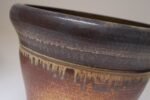 Large Vintage Studio Pottery Ombré Planter and Draining Saucer by Deanna Nichols - Image 34