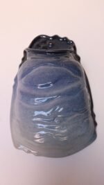 Mid-Century Modern Studio Pottery Blue Ombré Letter Holder by Deanna Nichols - Image 2