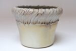 Large Vintage Architectural Incised Ceramic Planter Vase by Deanna Nichols - Image 3