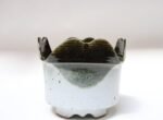 Vintage Blue and Green Studio Pottery Square Planter by Deanna Nichols - Image 3
