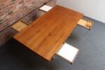 Vintage Florence Knoll Teak and Chromed-Steel Partner's Desk / Executive Desk - Image 13