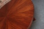 Vintage Italian Round Extendable Dining Table in Rosewood by Ico Parisi for MIM - Image 15
