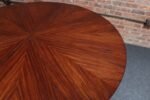 Vintage Italian Round Extendable Dining Table in Rosewood by Ico Parisi for MIM - Image 14