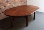 Vintage Italian Round Extendable Dining Table in Rosewood by Ico Parisi for MIM - Image 7