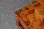 Brazilian Modern Rosewood and Copper Mosaic Coffee Table by Percival Lafer - Image 24