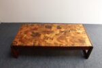 Brazilian Modern Rosewood and Copper Mosaic Coffee Table by Percival Lafer - Image 18