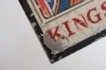 Early 20th Century Double-Sided "Kings Head" Hand Painted Metal English Pub Sign - Image 38