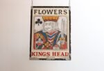 Early 20th Century Double-Sided "Kings Head" Hand Painted Metal English Pub Sign - Image 4