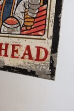 Early 20th Century Double-Sided "Kings Head" Hand Painted Metal English Pub Sign - Image 17