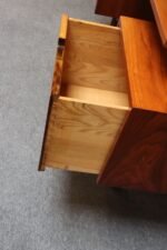 Mid Century Floating Top Walnut Desk by Milo Baughman for Glenn of California - Image 26