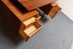 Mid Century Floating Top Walnut Desk by Milo Baughman for Glenn of California - Image 21