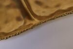 Vintage Gold Toned Porcelain Divided Serving Platter - Image 18