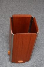 Ico Parisi for Stildomus "Temide" Palisander Umbrella Stand with Drip Pan - Image 4