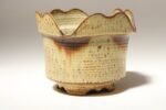 Vintage Ochre Studio Pottery Square Planter by Deanna Nichols - Image 3
