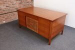 Mid-Century Walnut and Rosewood Executive Desk by Edward Wormley for Dunbar - Image 19