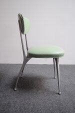 Set of Four Mid-Century Aluminum "Gazelle" Dining Chairs by Shelby Williams - Image 10