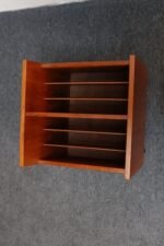 Norwegian Modern Magazine Rack on Casters by Rolf Hesland for Bruksbo in Teak - Image 5